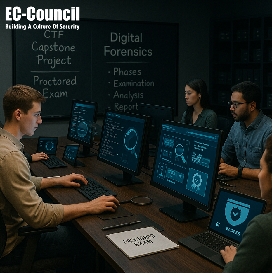 Digital forensic essential certification training (EC-Council)