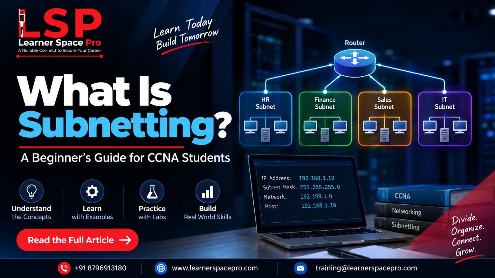 What Is Subnetting? Beginner’s Guide for CCNA Students