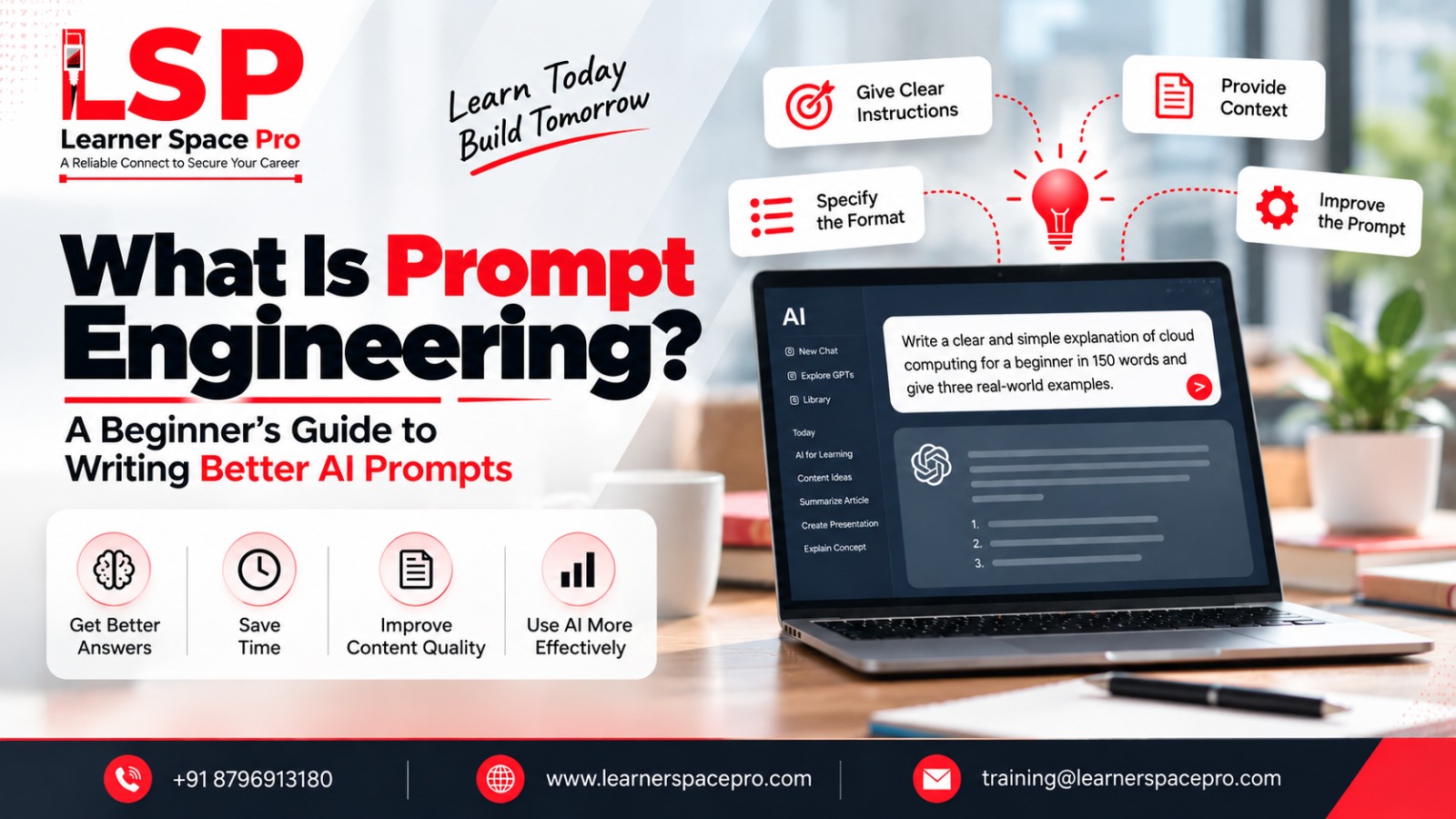 What Is Prompt Engineering? A Beginner's Guide to Writing Better AI Prompts 